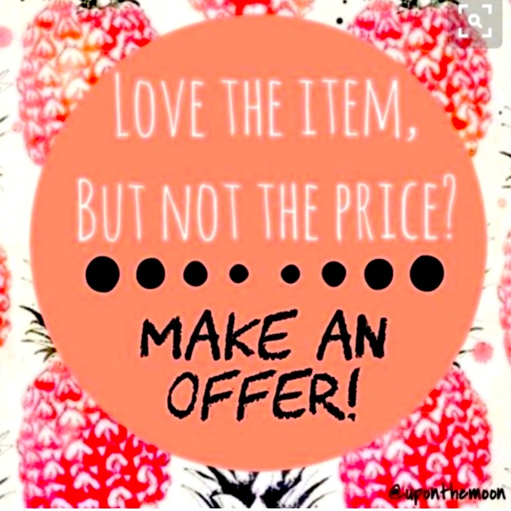 If you like what you see I’m happy to accept offers!